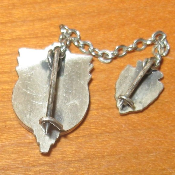 Vintage Crown Point Vista House Columbia River Highway Oregon Souvenir Lapel Pin - Picture 4 of 6